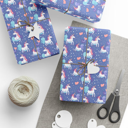 Dreamy Unicorn Sky Wrapping Paper