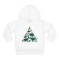 Dinosaur Christmas Tree Toddler Hoodie