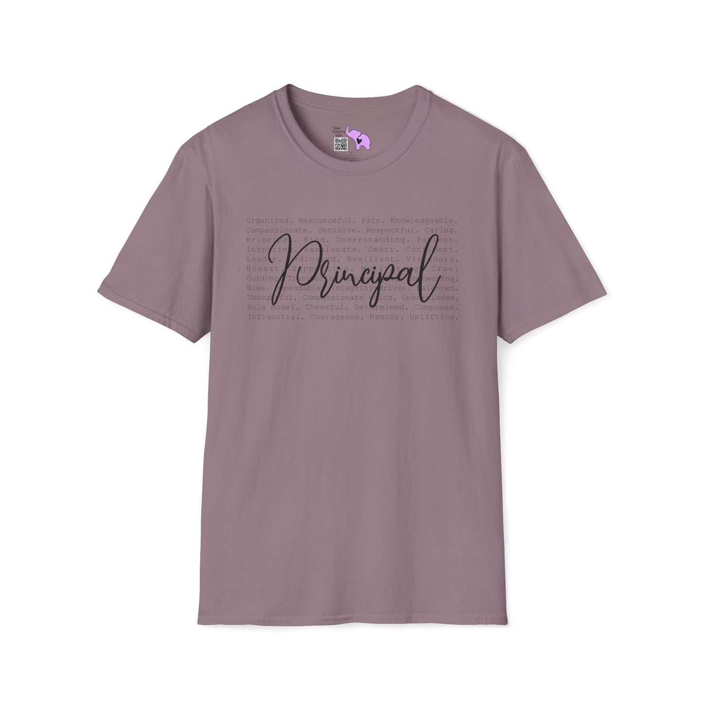 Principal (Descriptive Words) Adult T-shirt
