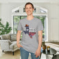 God Made Me Jesus Saved Me Texas Raised Me Adult T-shirt