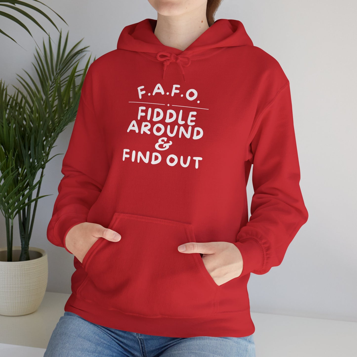 FAFO Fiddle Around & Find Out Heavy Blend™ Hooded Sweatshirt
