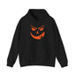 Goofy Grin Jack-O-Lantern Heavy Blend™ Hooded Sweatshirt