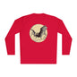 Bat Over Moon 2 Adult Long Sleeve Tee