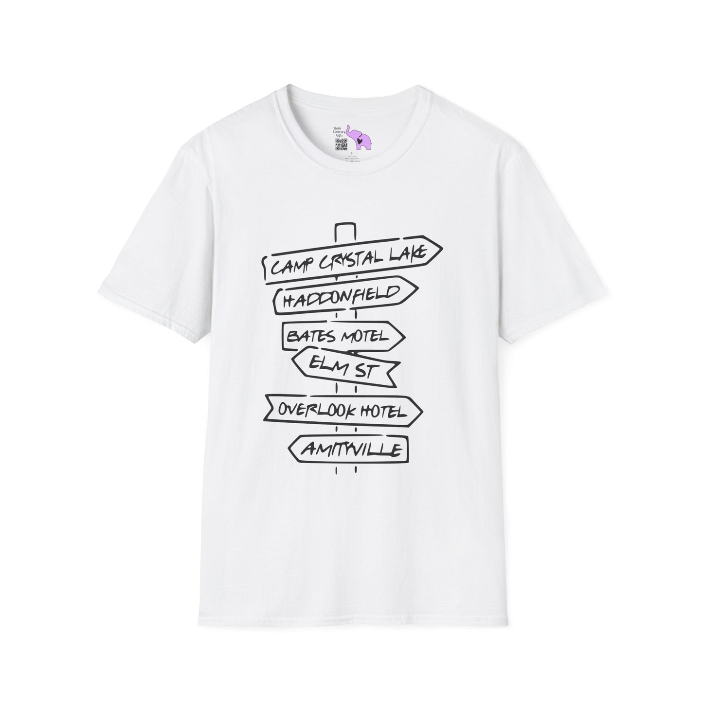 Horror Film Sign Adult T-shirt