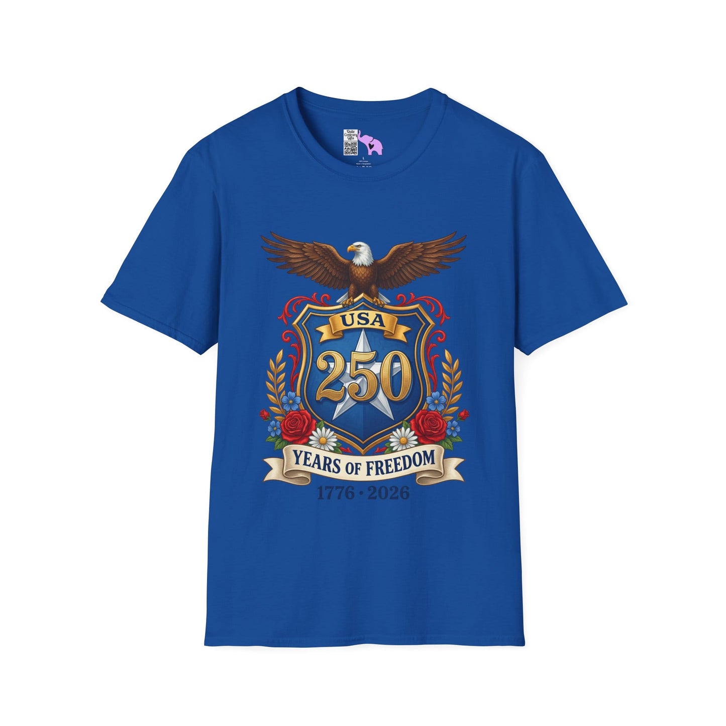 USA 250 Years of Freedom Adult T-shirt