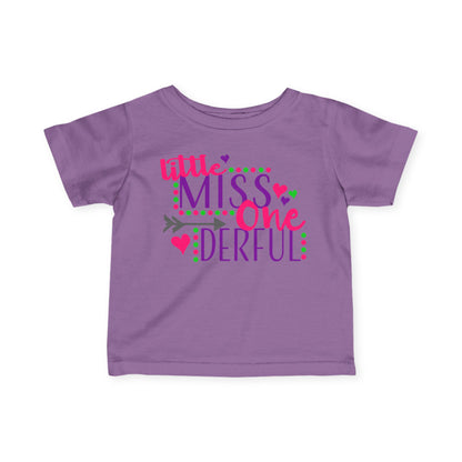 Little Miss One-Derful! Infant Soft T-Shirt