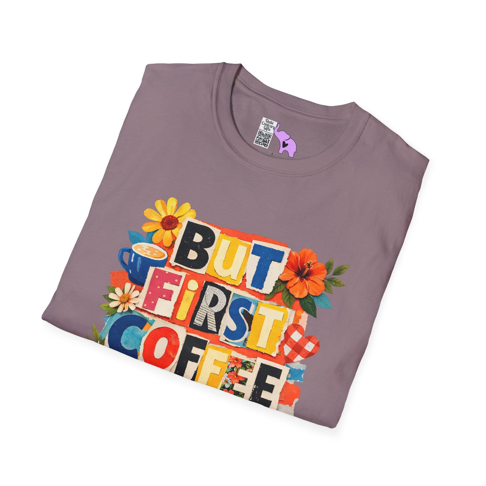 But First Coffee Adult T-shirt