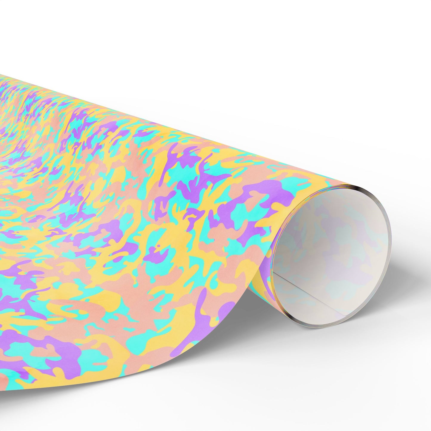 Dreamsicle Camo Wrapping Paper
