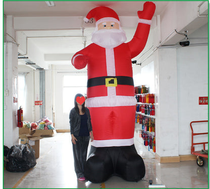 Inflatable Santa Claus Christmas Decoration – Multiple Sizes