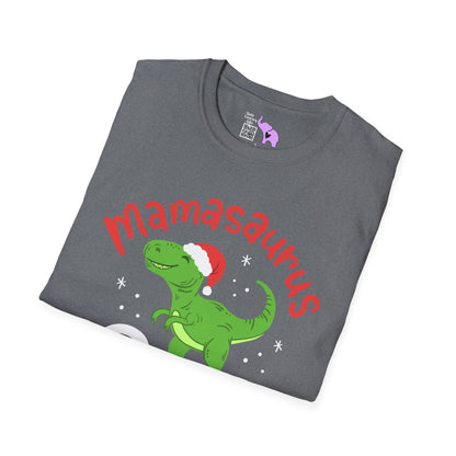 Christmas Mamasaurus Rex Adult T-shirt