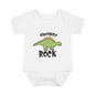 Dinosaurs Rock Baby Rib Bodysuit
