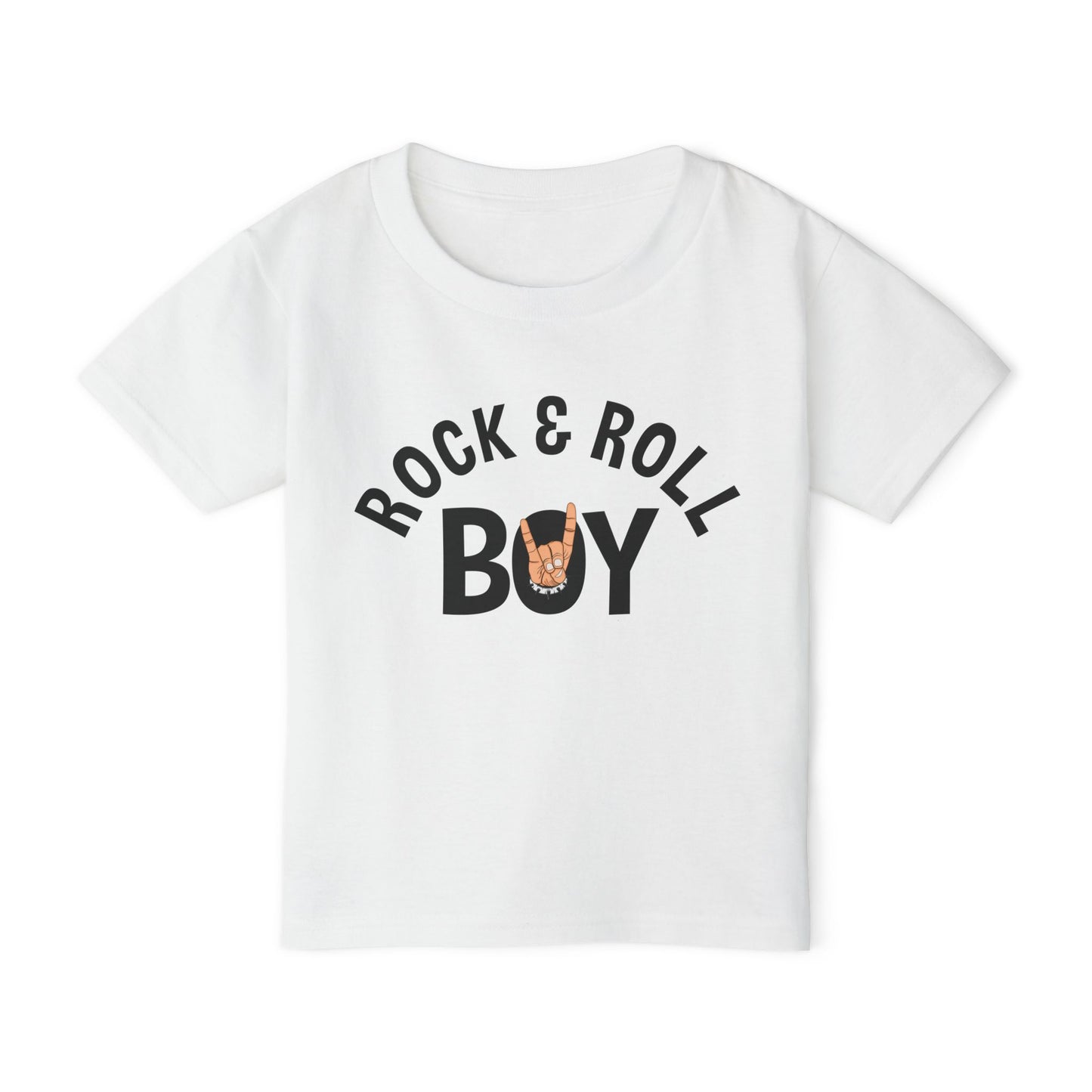 Rock & Roll Boy Heavy Cotton™ Toddler T-shirt