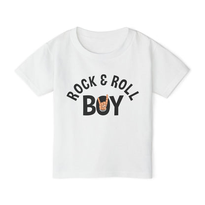 Rock & Roll Boy Heavy Cotton™ Toddler T-shirt