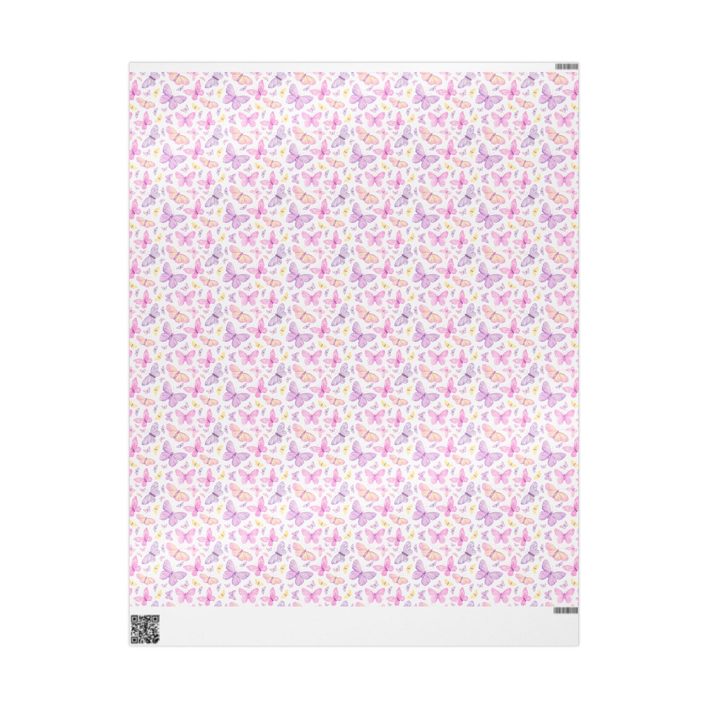 Pastel Butterfly Dreams Wrapping Paper