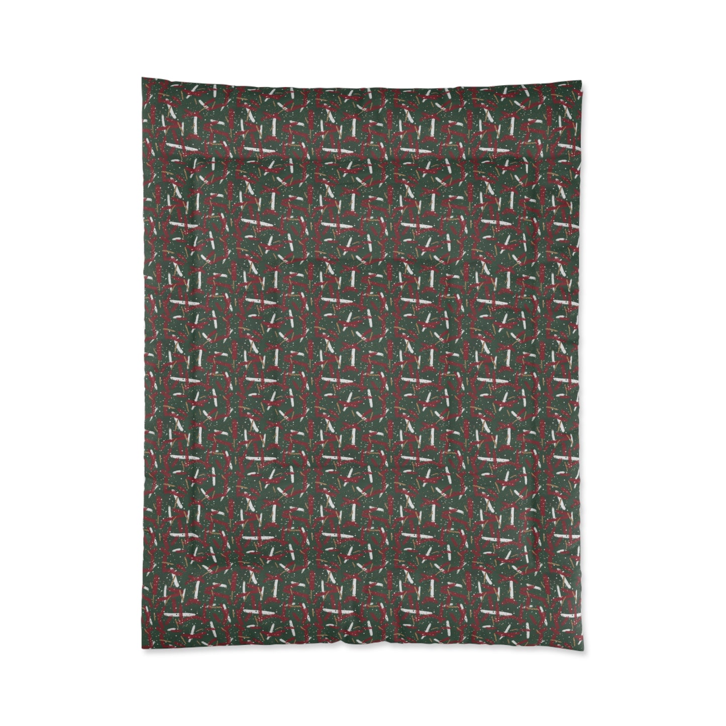 Holiday Brushstrokes Comforter
