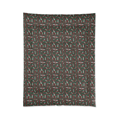 Holiday Brushstrokes Comforter