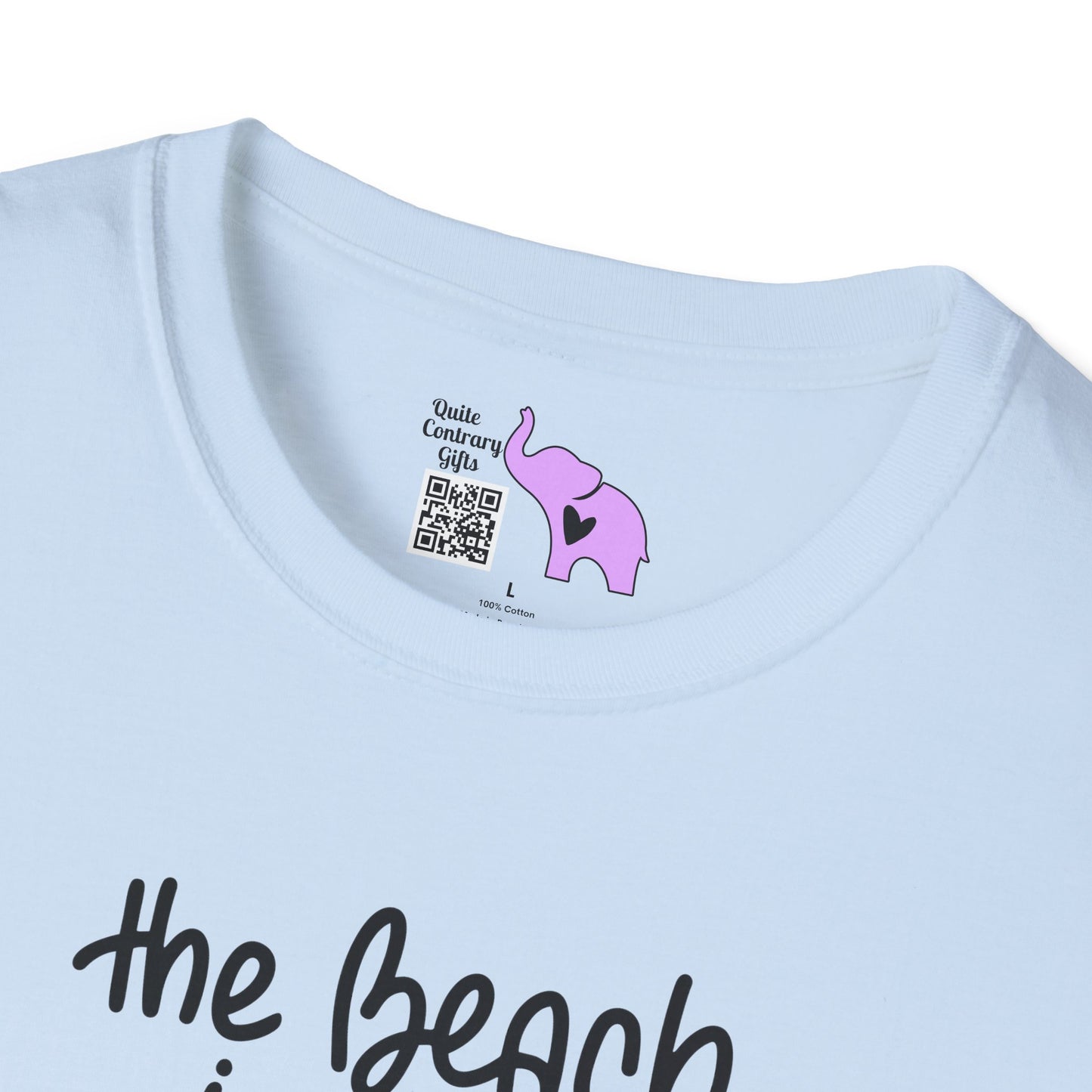 The Beach Is My Happy Place (2) Adult T-shirt