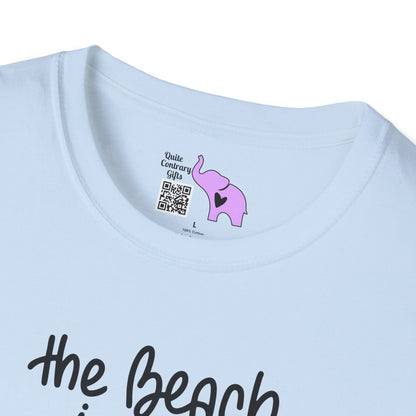 The Beach Is My Happy Place (2) Adult T-shirt
