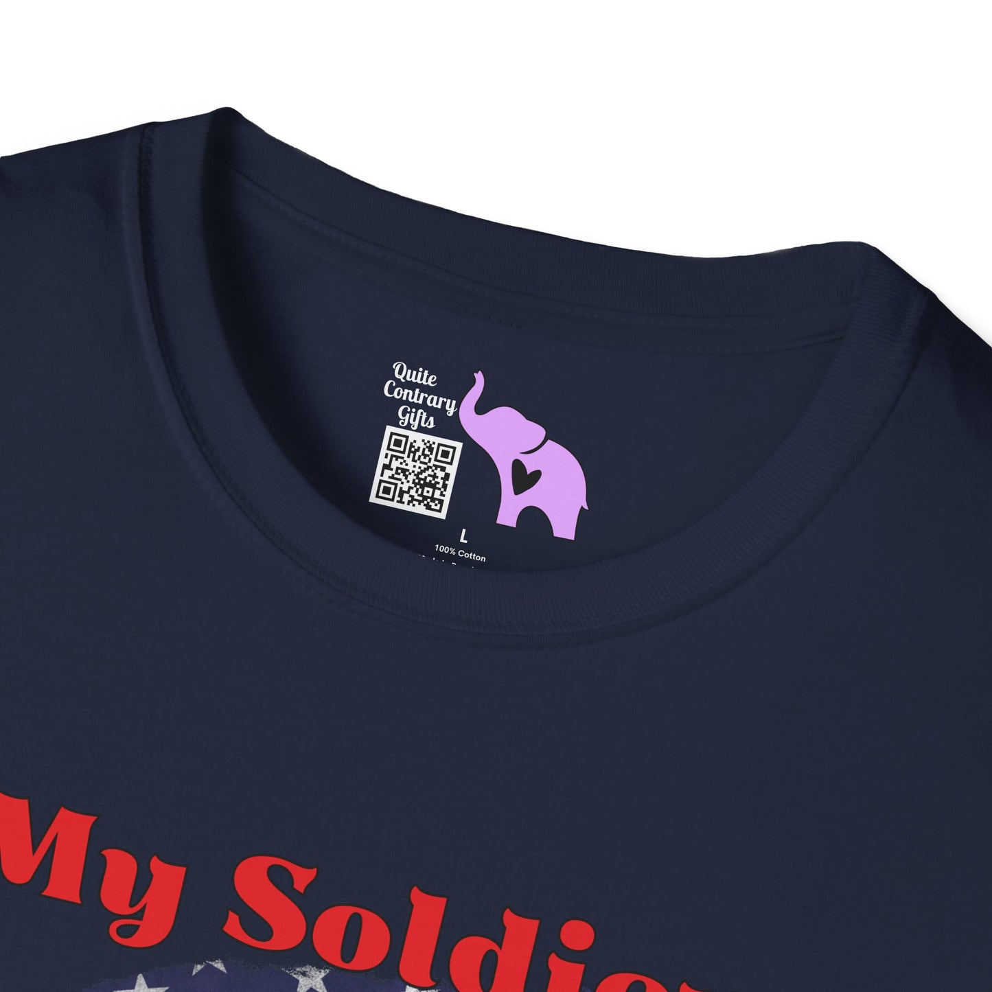 My Soldier My Daughter (Dad) Adult T-shirt
