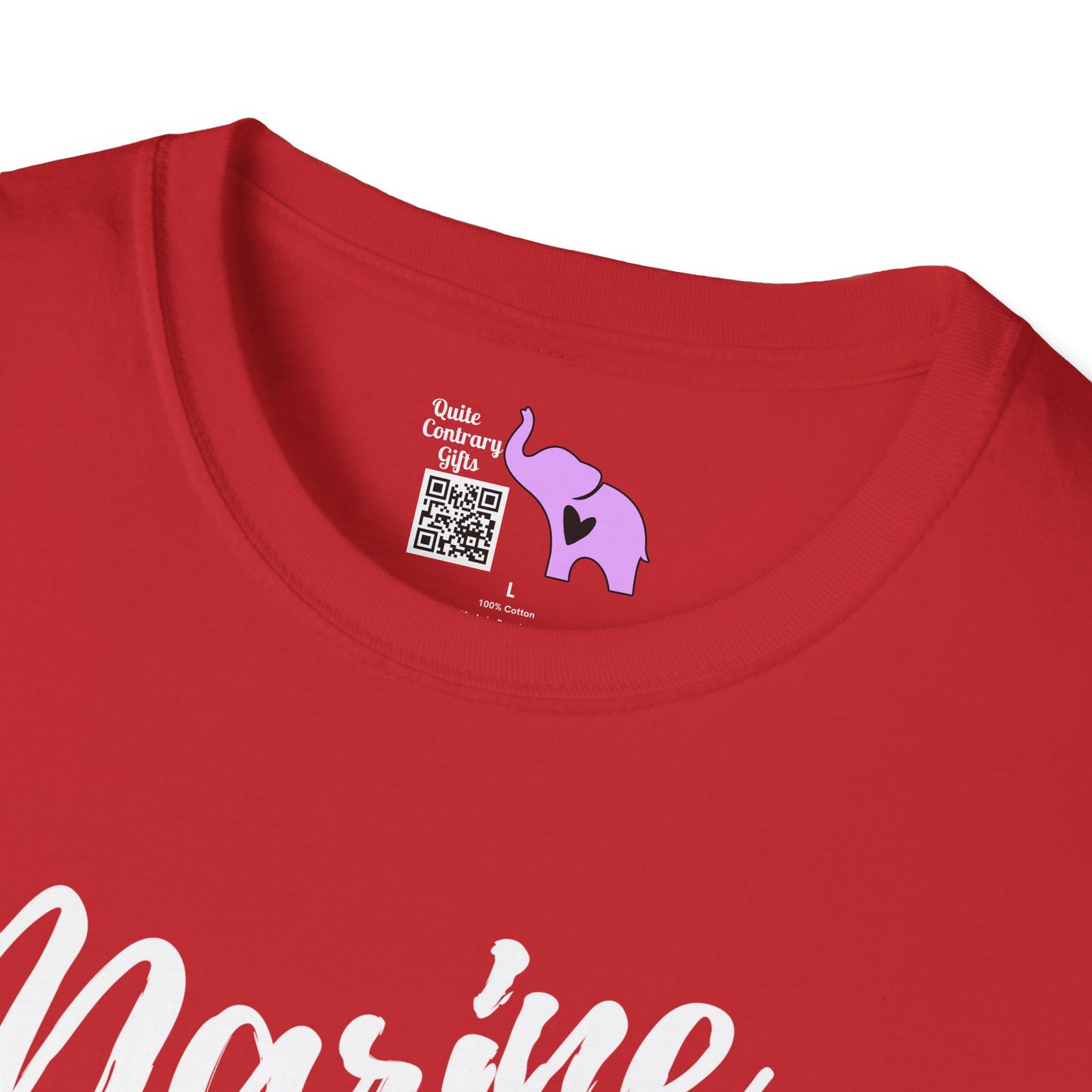 Marine Mom Adult T-shirt