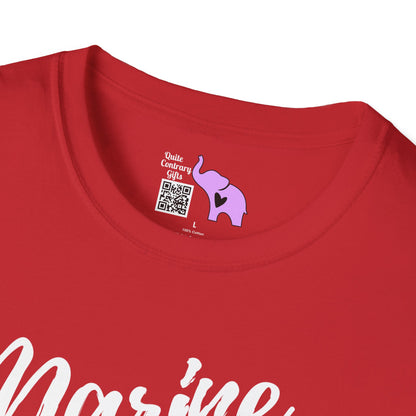 Marine Mom Adult T-shirt