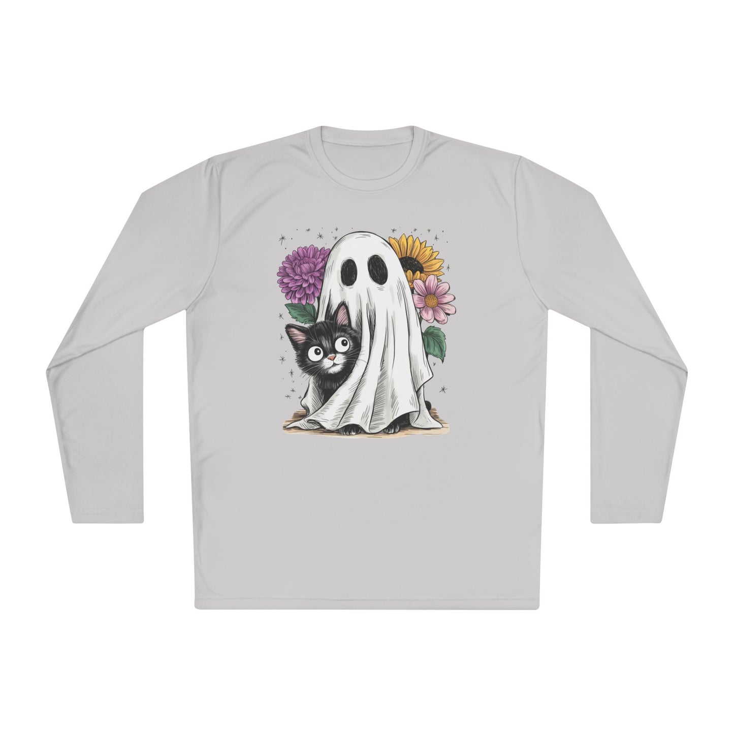 Boo & Purr Adult Long Sleeve Tee