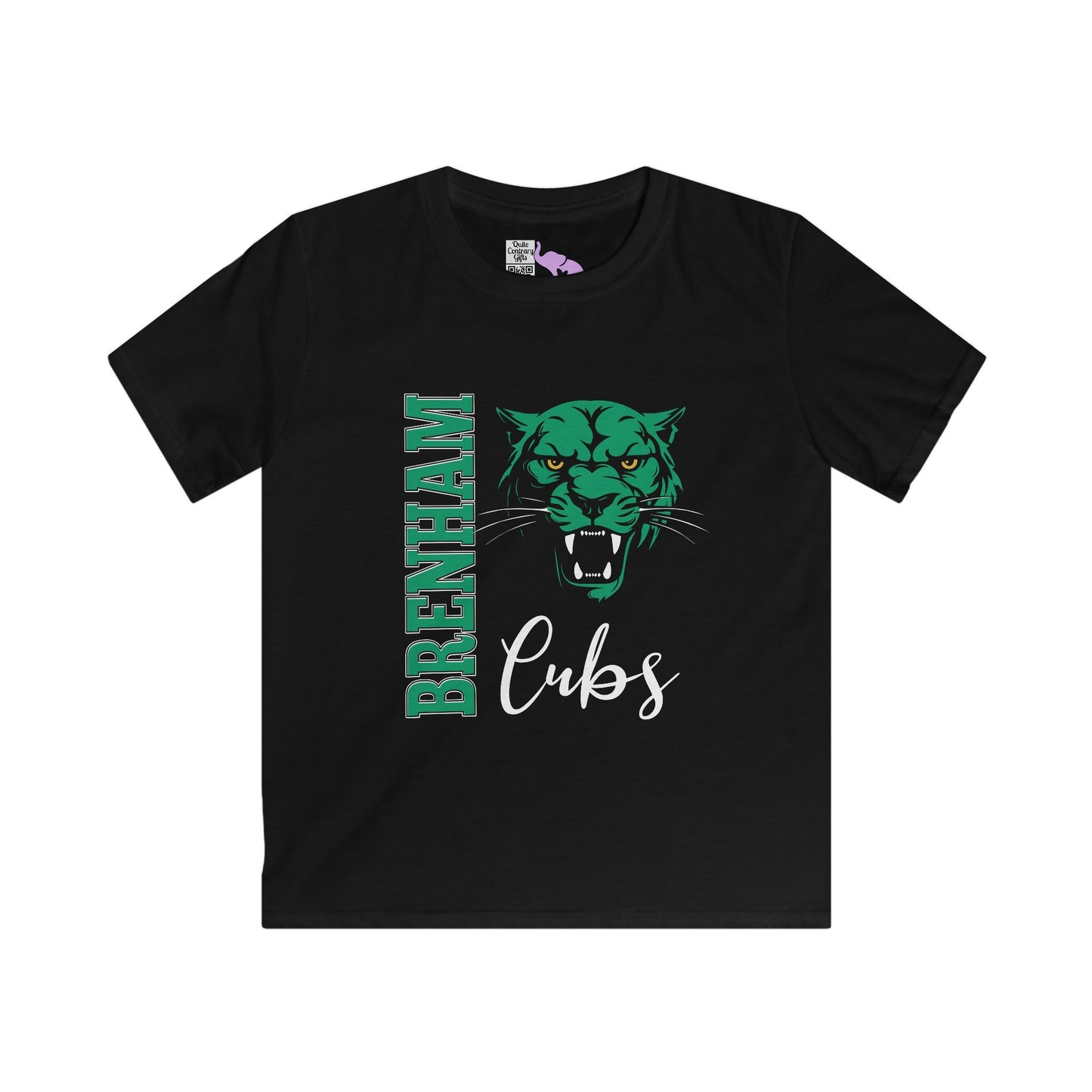 Brenham Vertical Fury Youth Softstyle Tee