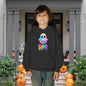Neon Ghostly Boo Youth Heavy Blend Hoodie
