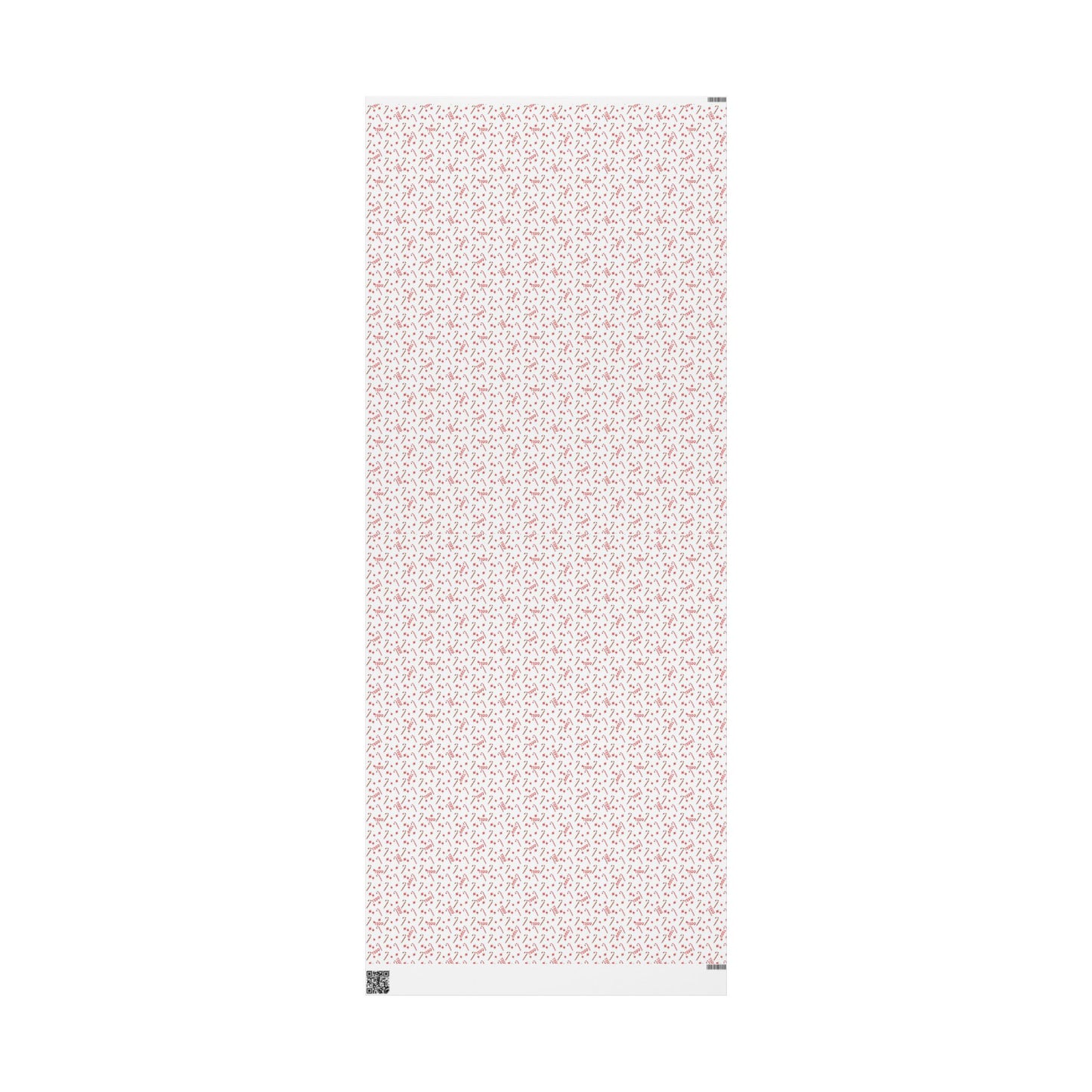 Candy Cane Christmas Custom Wrapping Paper (Todd)