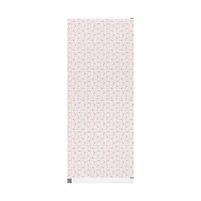 Candy Cane Christmas Custom Wrapping Paper (Todd)