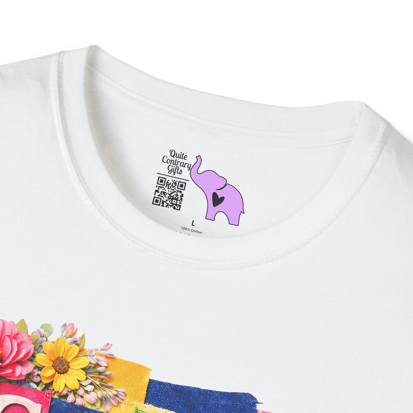Child of God (Lace Collage) Adult T-shirt