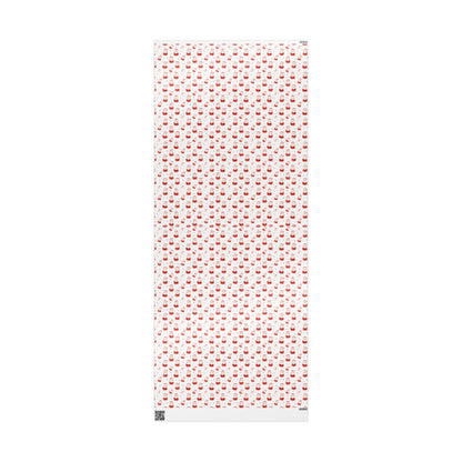 Holly Jolly Santas Wrapping Paper