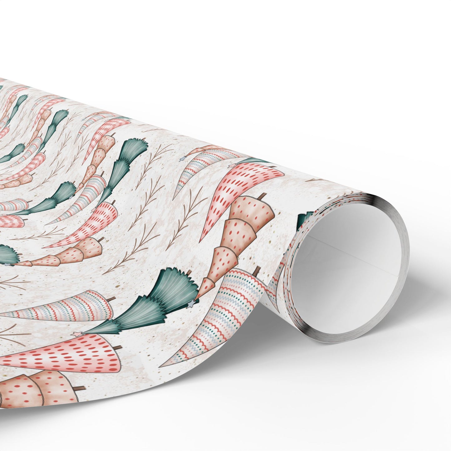 Merry Pines Wrapping Paper