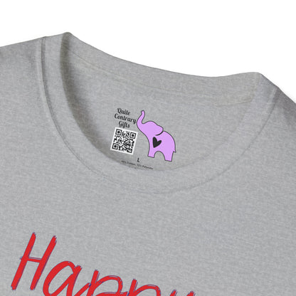 Happy Birthday America (Eagle Eating Cake) Adult T-shirt