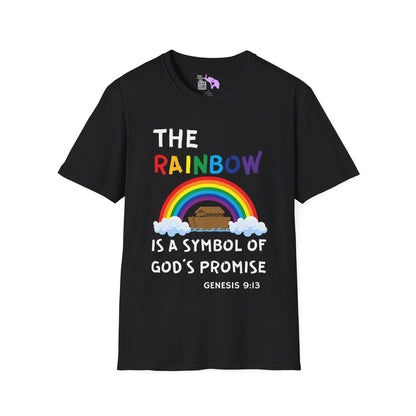 The Rainbow Is A Symbol of God's Promise Adult T-shirt