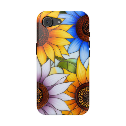Colorful Sunflowers MagSafe® Compatible Tough Case for iPhone