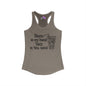 Drink In My Hand Toes In The Sand Women's Ideal Racerback Tank