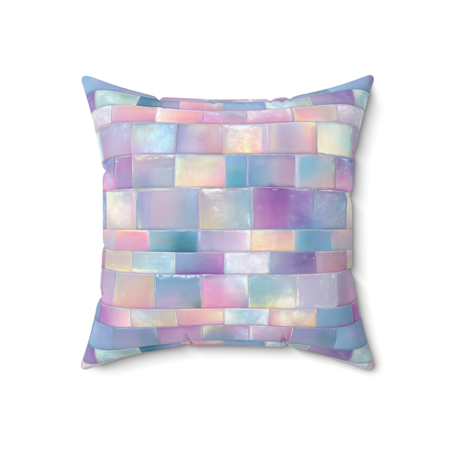 Cloudbound Panels Throw Pillow