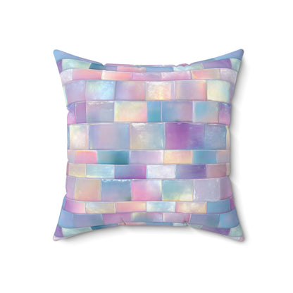 Cloudbound Panels Throw Pillow
