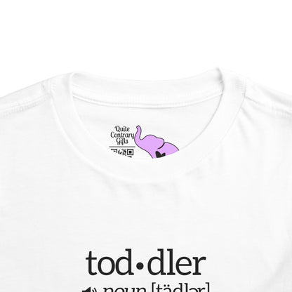 Funny Toddler Definition Toddler Tee