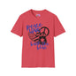 Peace Love Back The Blue Adult T-shirt