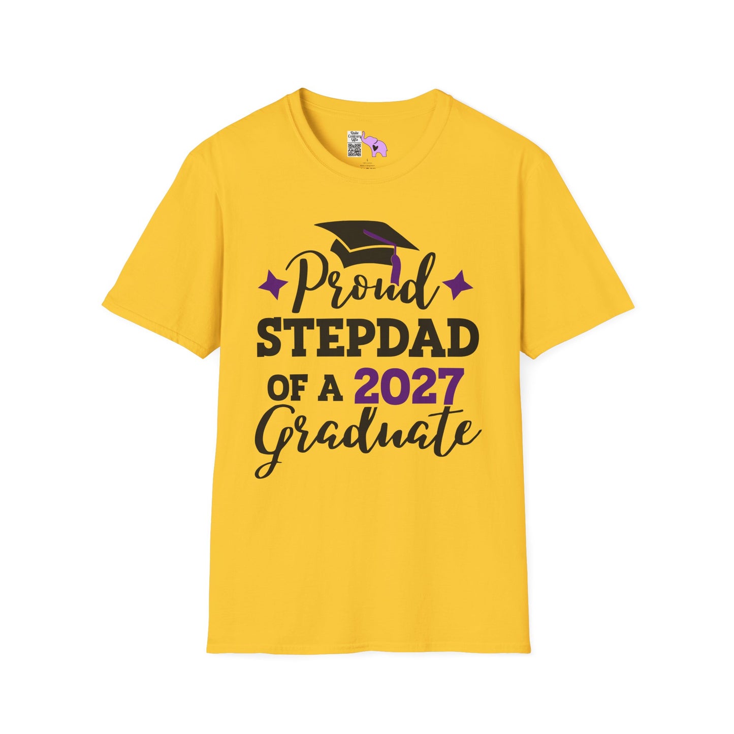 Proud Stepdad of a 2027 Graduate Adult T-shirt