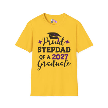 Proud Stepdad of a 2027 Graduate Adult T-shirt
