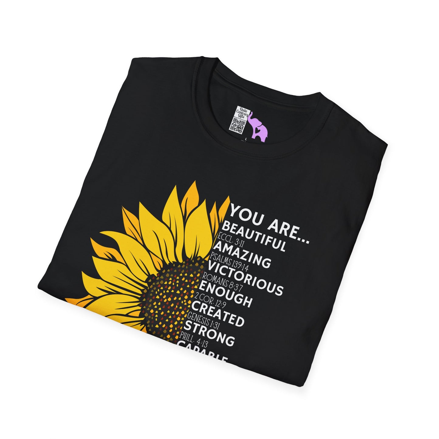 You Are... (Sunflower) Adult T-shirt