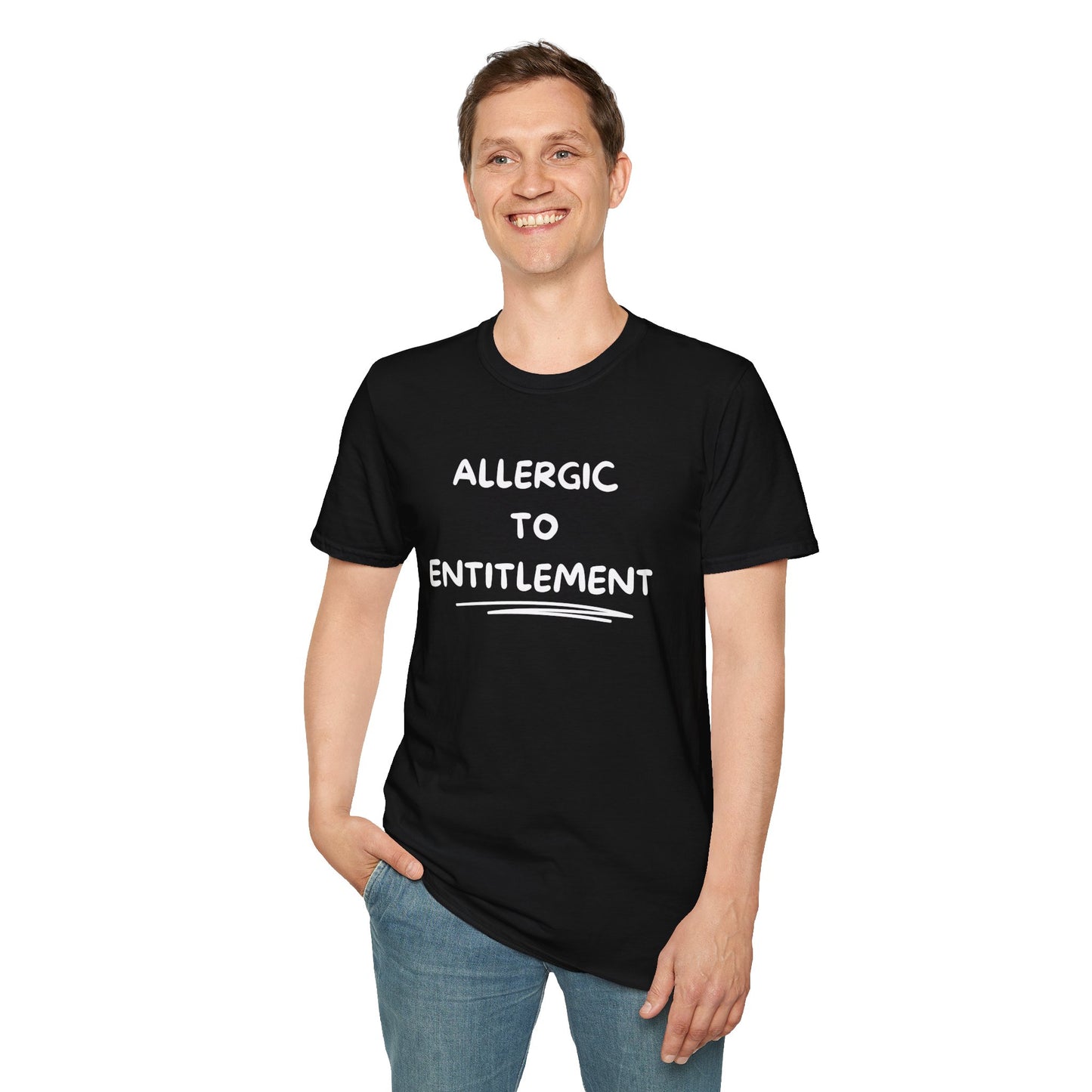 Allergic To Entitlement T-shirt