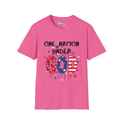One Nation Under God Adult T-shirt