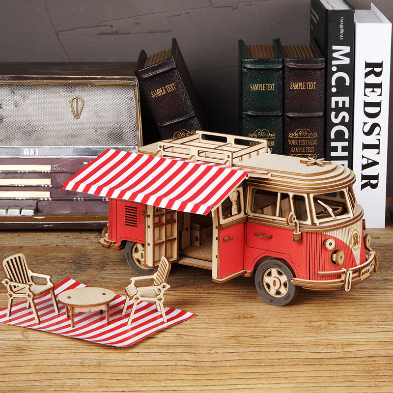 Model Camping Van DIY 3D