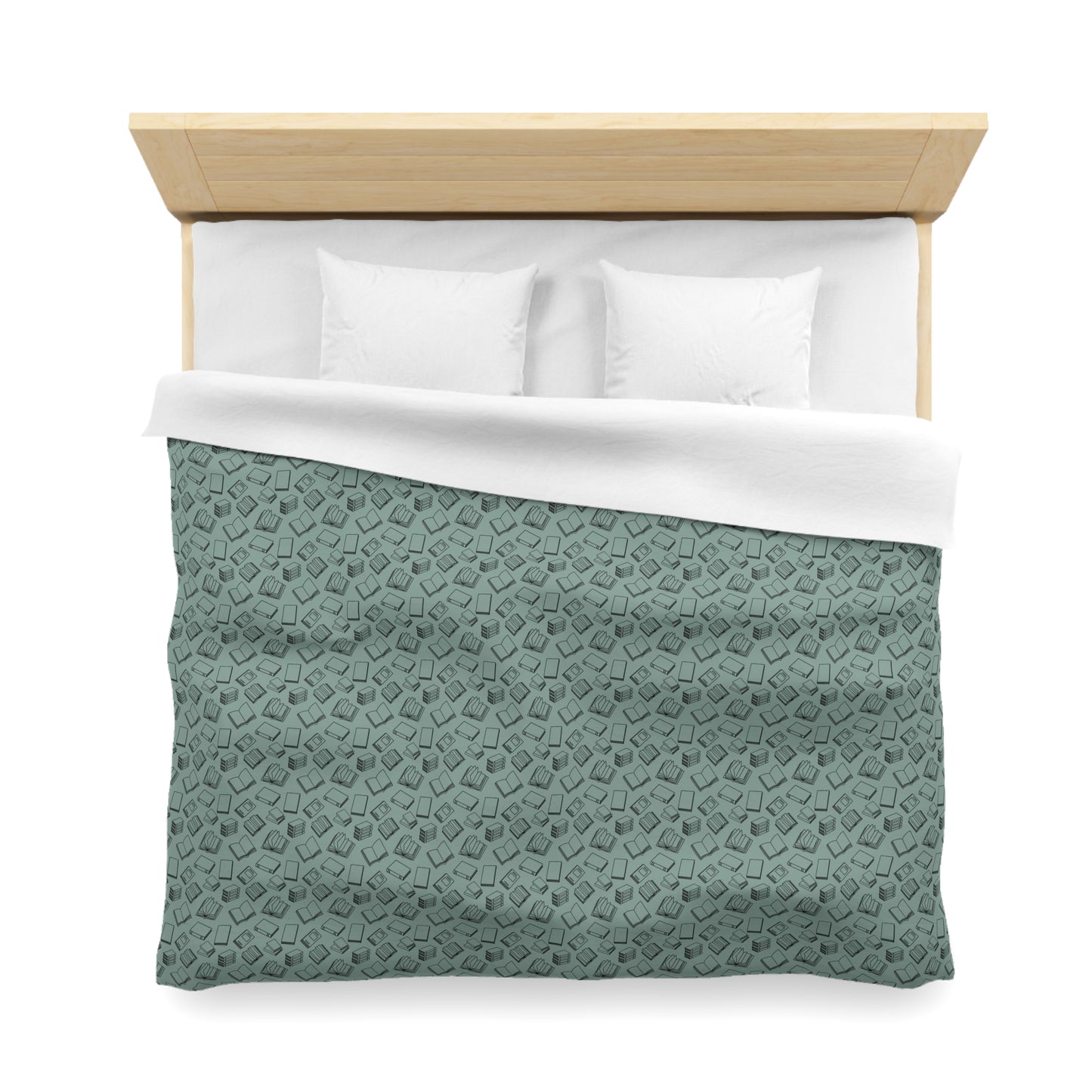 Books Books Books Microfiber Duvet Cover