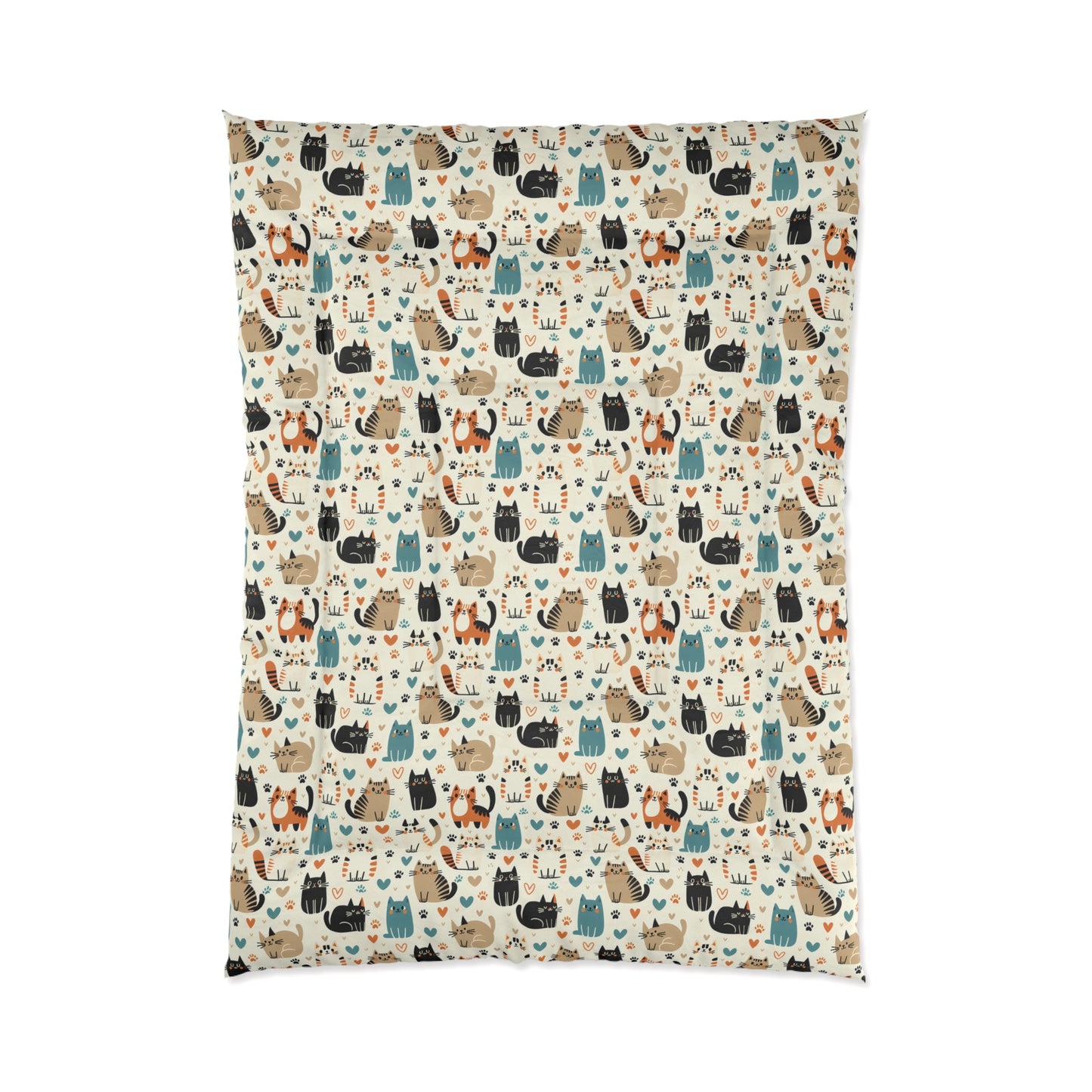 Whiskered Wonders Comforter