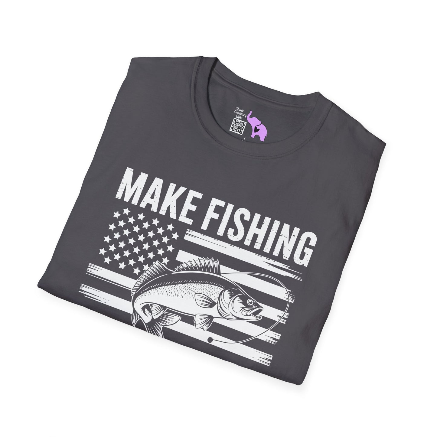 Make Fishing Great Again Adult T-shirt